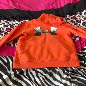 Under Armour Kids Vibrant Orange Hoodie